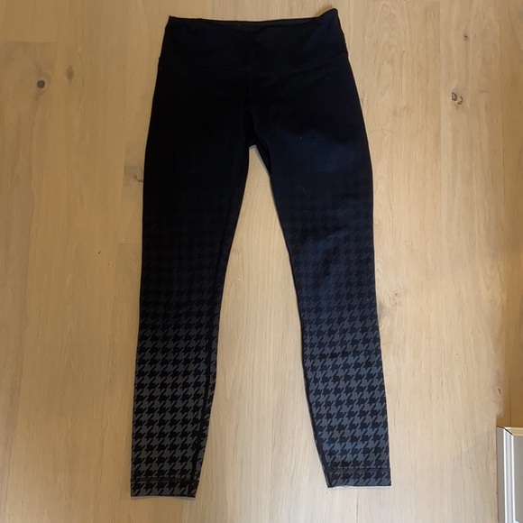 Lululemon Wunder Under Pant Full-On Giant Houndstooth Dip Dye - Picture 5 of 7